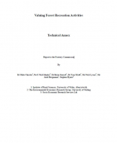 Valuing Forest Recreation Activities 2006: Technical Annex